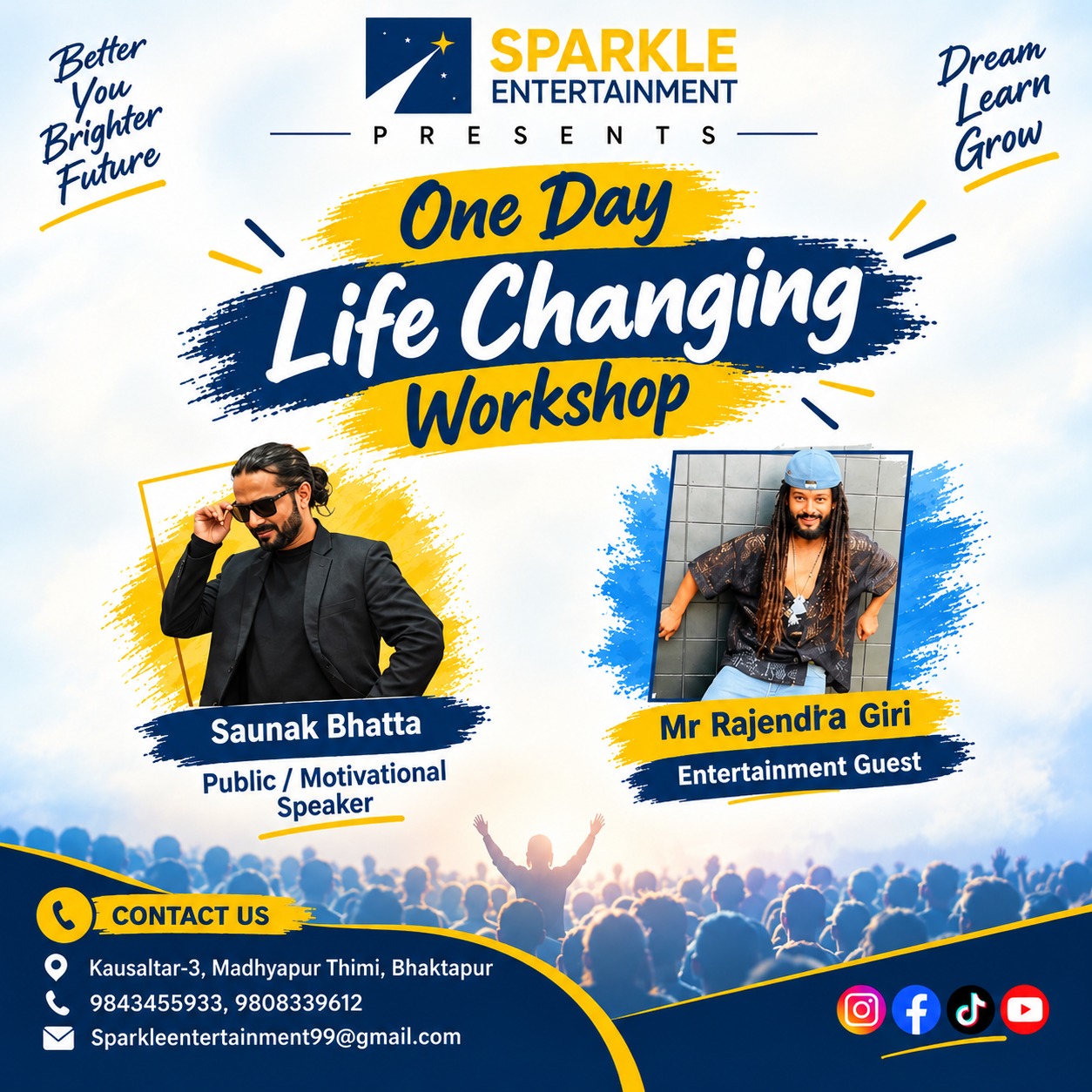 One Day – One Life-Changing Class